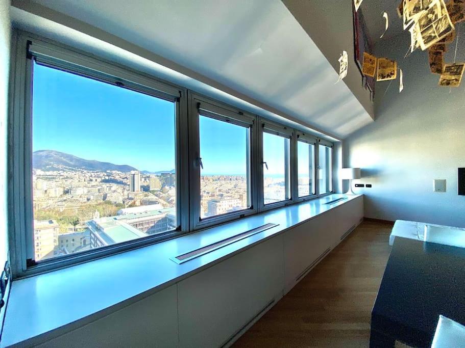 Sky Loft Genova Apartamento Exterior foto